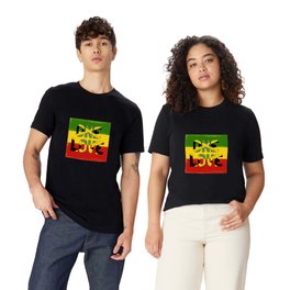 One Love Jamaica Rasta T Shirt