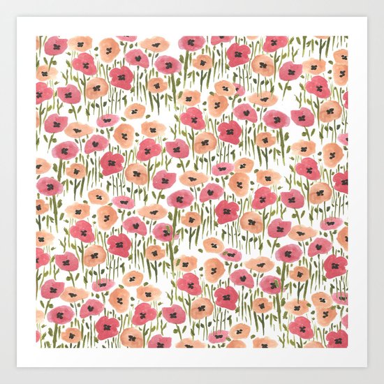 Garden Print Art Print