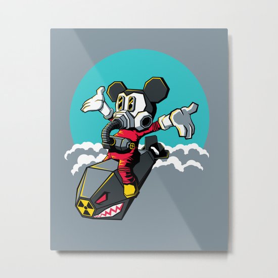 Dr. Strangemouse Metal Print