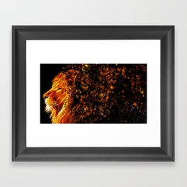 The Lions Share Framed Art Print