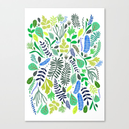 Green Garden Canvas Print