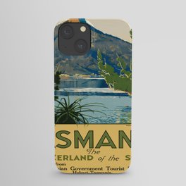 Vintage poster - Tasmania iPhone Case