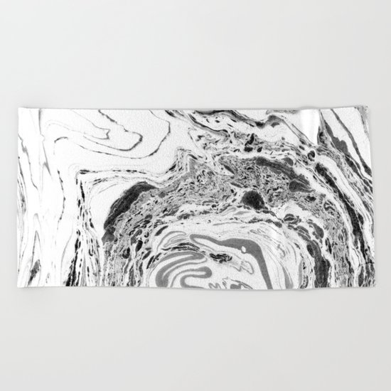 marble II #texture Beach Towel