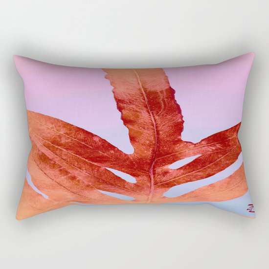 Green Fern Pantone 2016 Color of The Year Rectangular Pillow