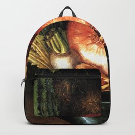 Vegetables in a Bowl_Giuseppe Arcimboldo  Italian painter(1527-1593) Backpack