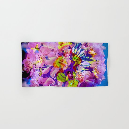 flowers magic Hand & Bath Towel