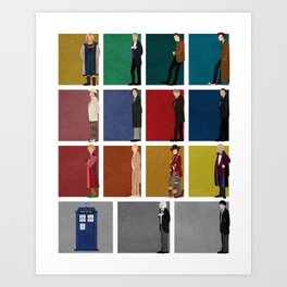 Doctor Who Art Prints For Any Decor Style Society6