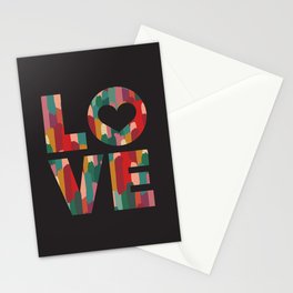 PAINTED LOVE Stationery Card