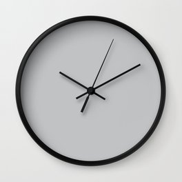 Magnesium Gray Wall Clock