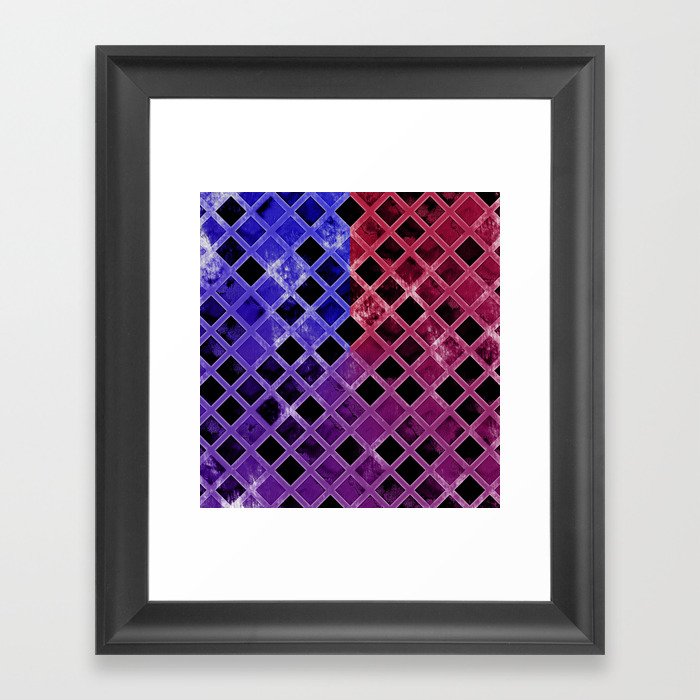 Abstract Geometric Background #5 Framed Art Print