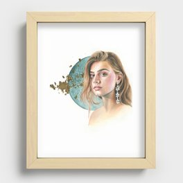Moon Child Recessed Framed Print