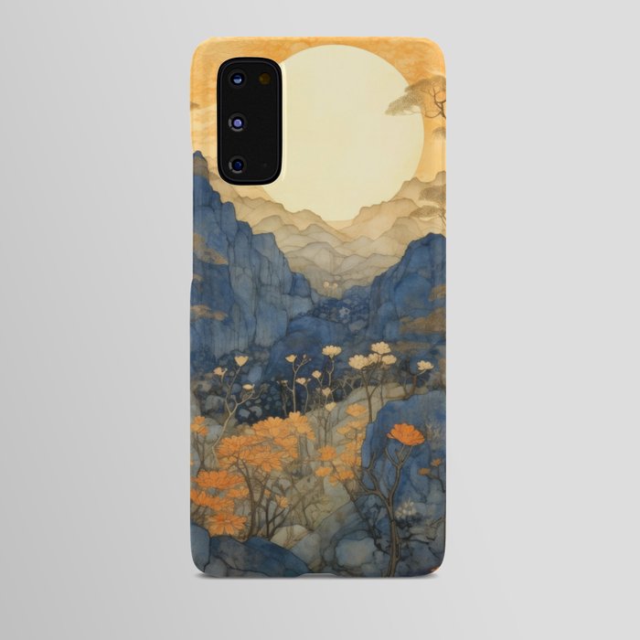 Sunrise Over A Valley Android Case