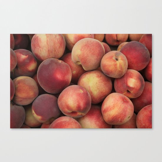 peaches Canvas Print