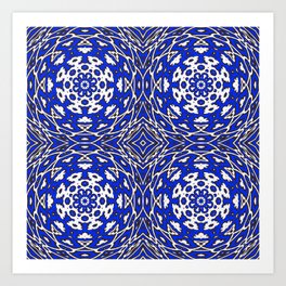 ornament illusion volume Art Print | 3D, Abstract, Pattern, Graphic Design 