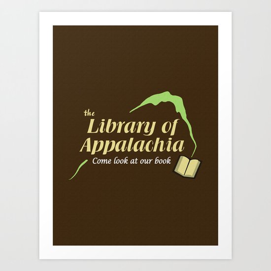 Come Look at Our Book Art Print