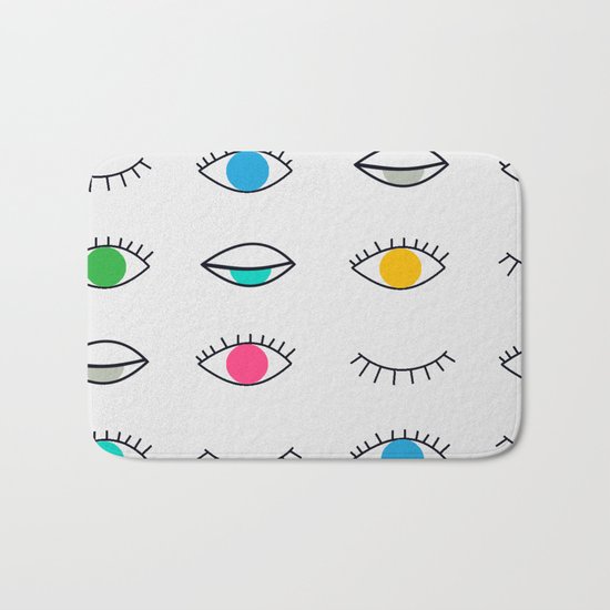 EYE COLOR Bath Mat