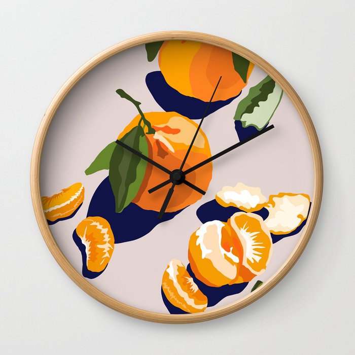 Clementines Wall Clock