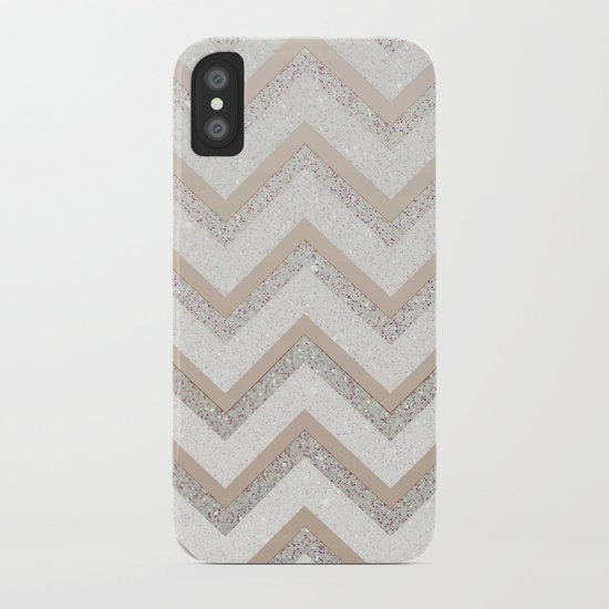 NUDE CHEVRON iPhone Case