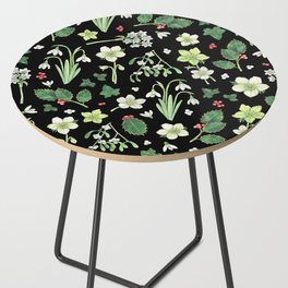 Winter Garden - black Side Table