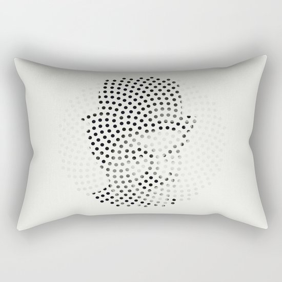 Optical Illusions - Iconical People 1 Rectangular Pillow