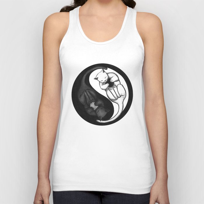 Yin and Yang playing Tank Top