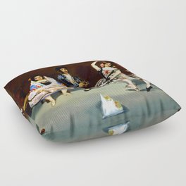 Edouard Manet Spanish Ballet Floor Pillow