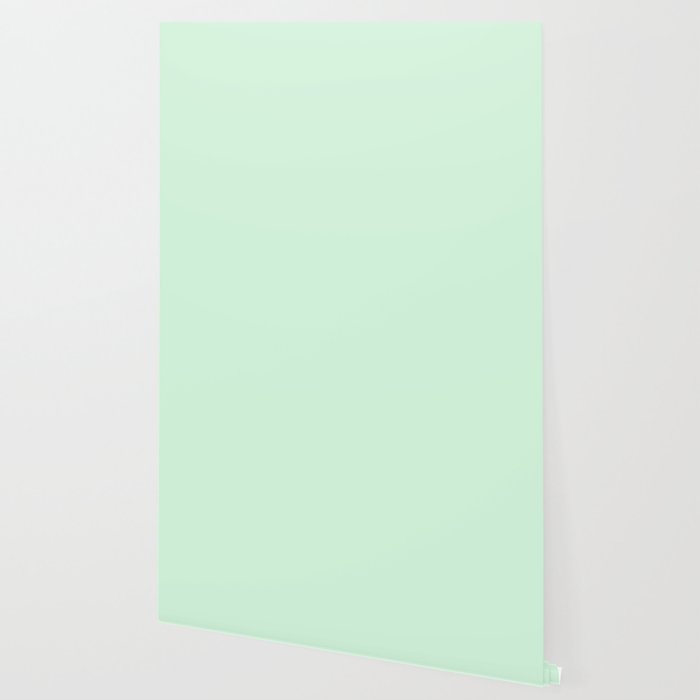 Pastel Green Wallpaper By Solidcolors Society6