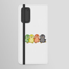 Aromantic Flag Pride Lgbtq Cute Penguin Android Wallet Case