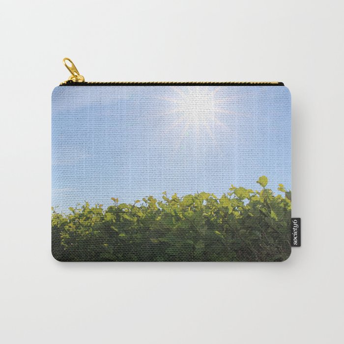 Summer Photos, Nature Photography, fine art gifts, Landscape Photo, sunshine photo Carry-All Pouch