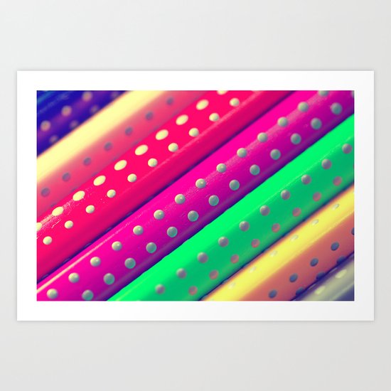 Rainbow Colors Art Print