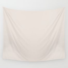 Aged Off White Solid Color Pairs PPG Stone Harbor PPG1079-2 - All One Single Shade Hue Colour Wall Tapestry