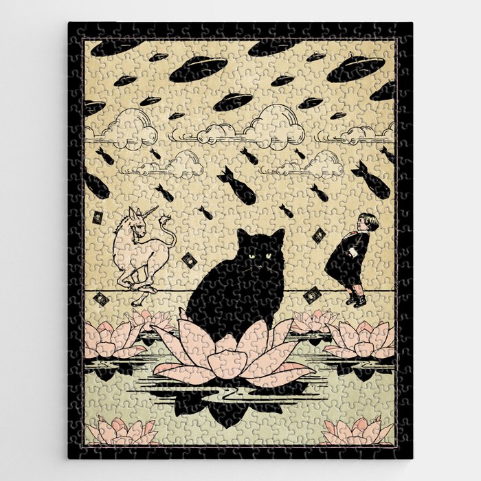 Cats Don't Care Jigsaw Puzzle