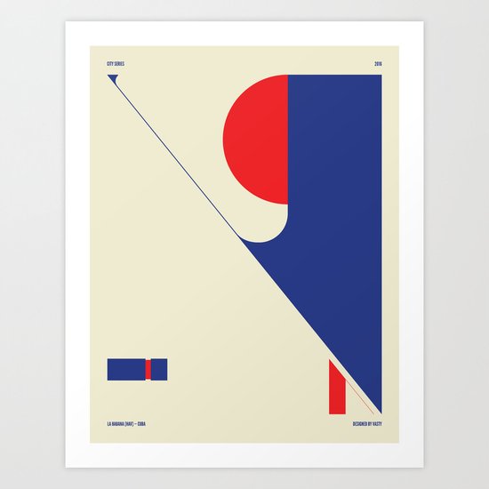 La Havana — City Series Art Print