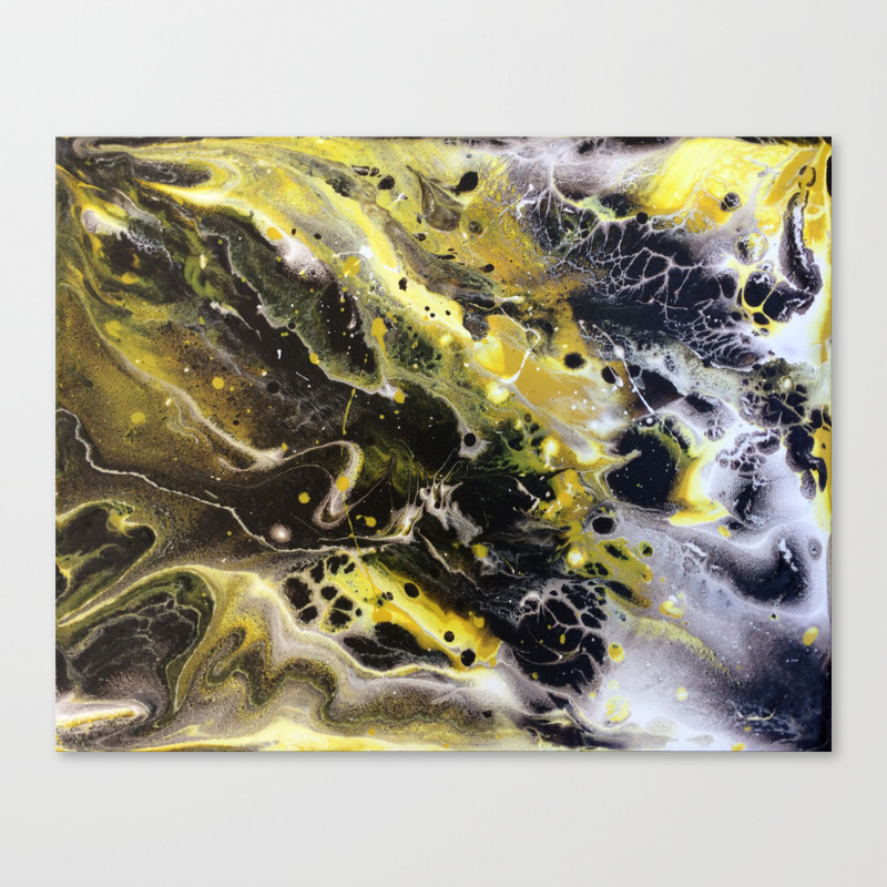 Original Acrylic Painting Poured Painting Abstract Acrylic Flow