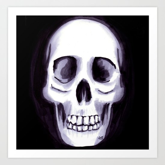 Bones V Art Print