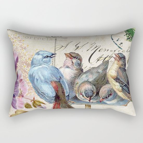 Sweet bird #3 Rectangular Pillow