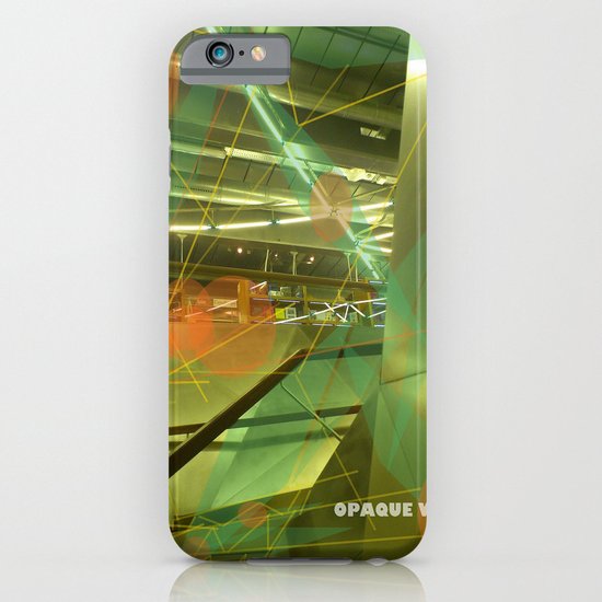 Photographer of steel stairs iPhone & iPod Case