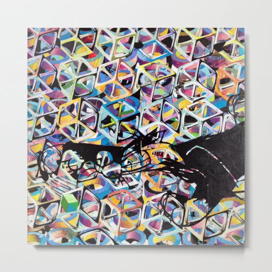 SYLVESTER/ CUBES Metal Print