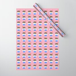 Pinky Ice creams Wrapping Paper