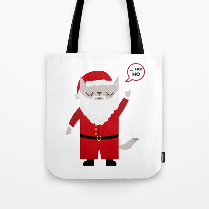 Santa Claws Tote Bag