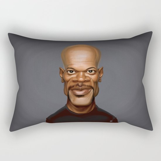 Celebrity Sunday ~ Samuel L Jackson Rectangular Pillow