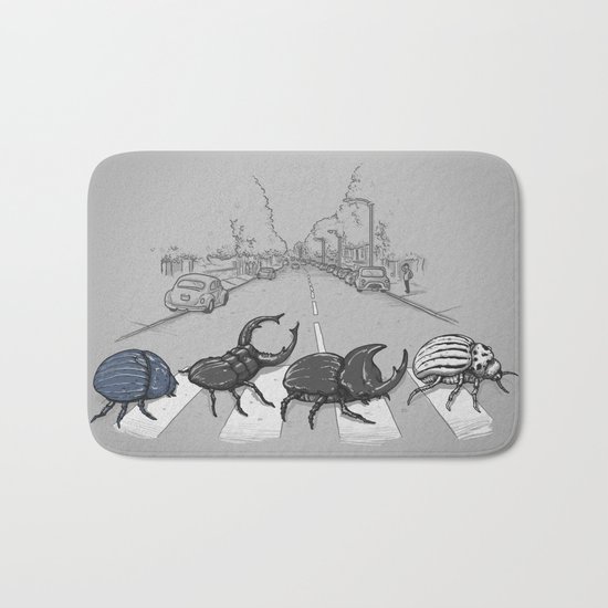 The Beetles Bath Mat