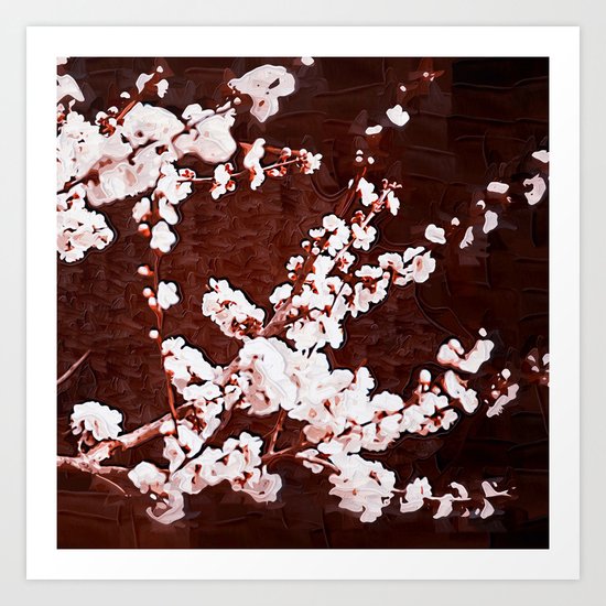 Cherry Blossoms Art Print