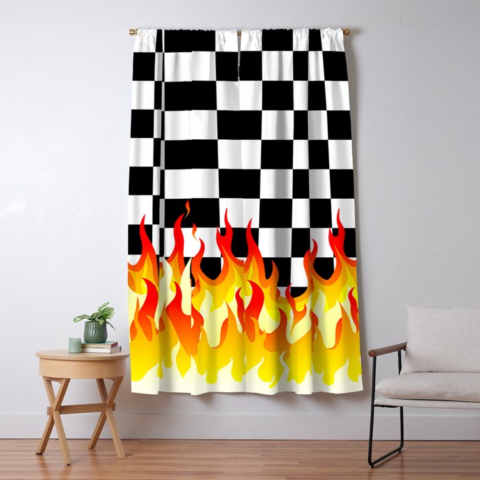 Checkered flame best sale