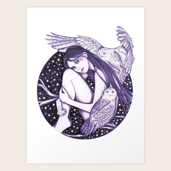 Silent Art Print