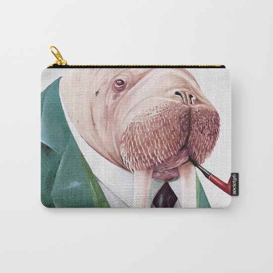 Walrus Green Carry-All Pouch