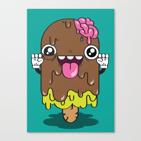 Brain Freeze Canvas Print