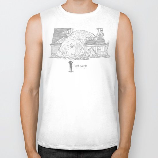 Oh carp. Biker Tank