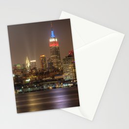 Sunset On 14th St. Stationery Cards