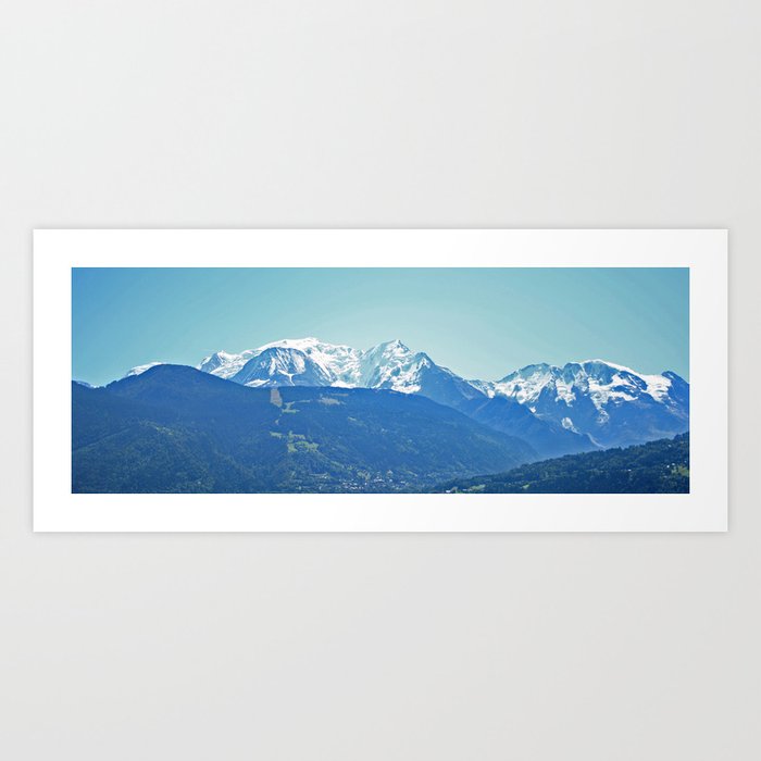 Mont Blanc Art Print